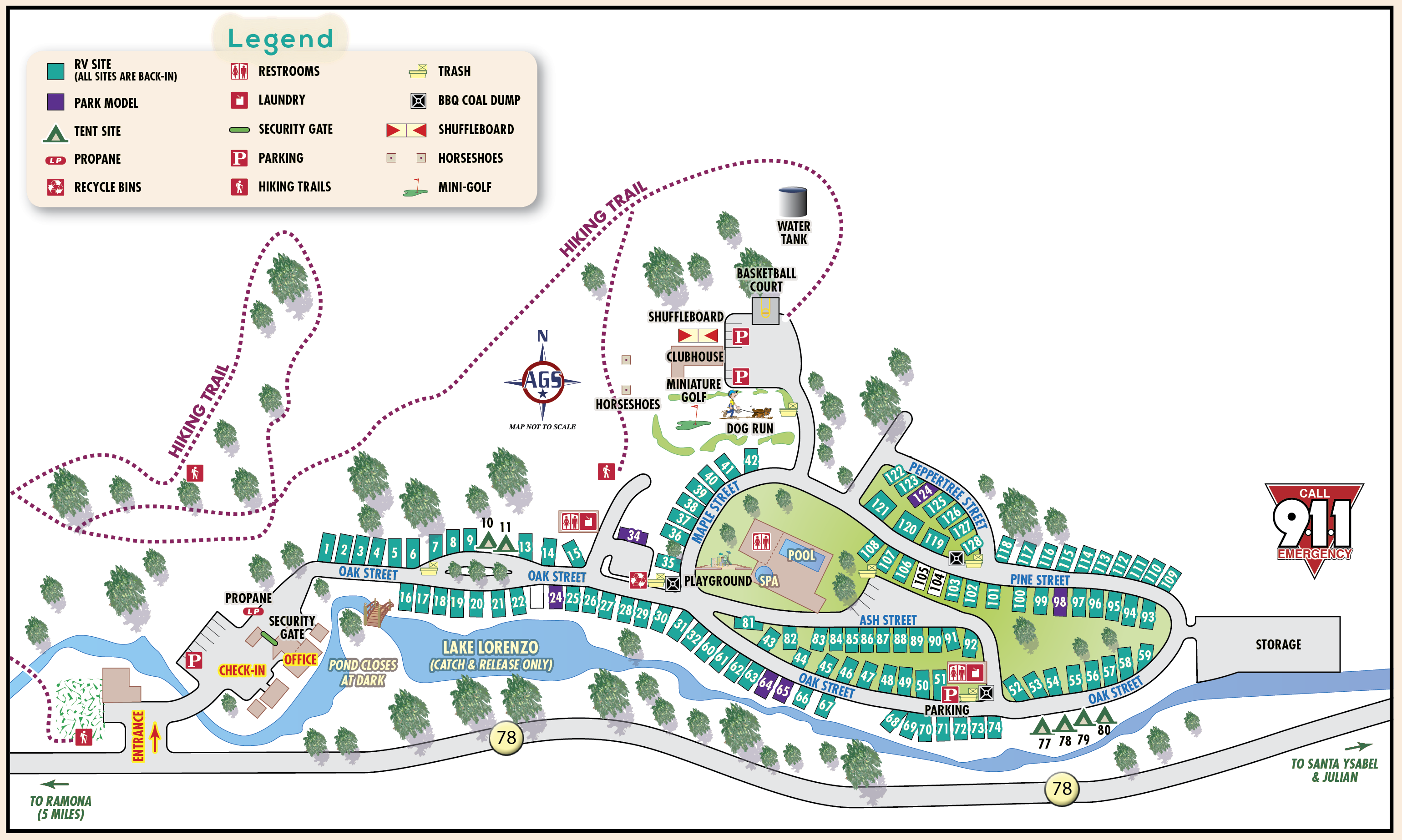 Ramona Oaks RV Resort (formerly Ramona Canyon RV Resort) Ramona, CA Campground Reviews